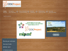 Tablet Screenshot of cescproject.org